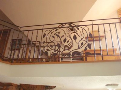 Étagère boulanger en fer forgé